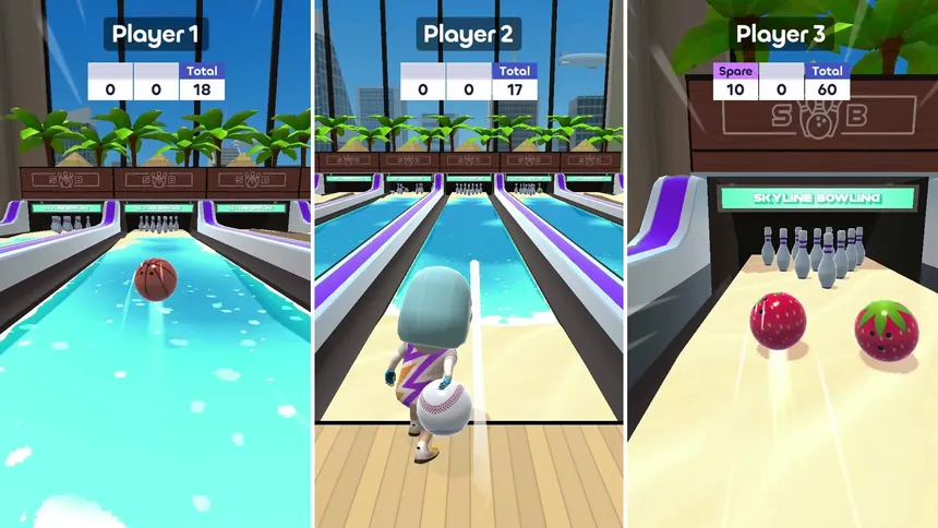 Скриншот 4 к игре Skyline Bowling