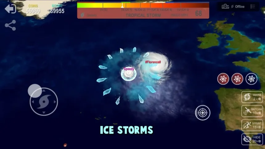 Скриншот 4 к игре Hurricane.io