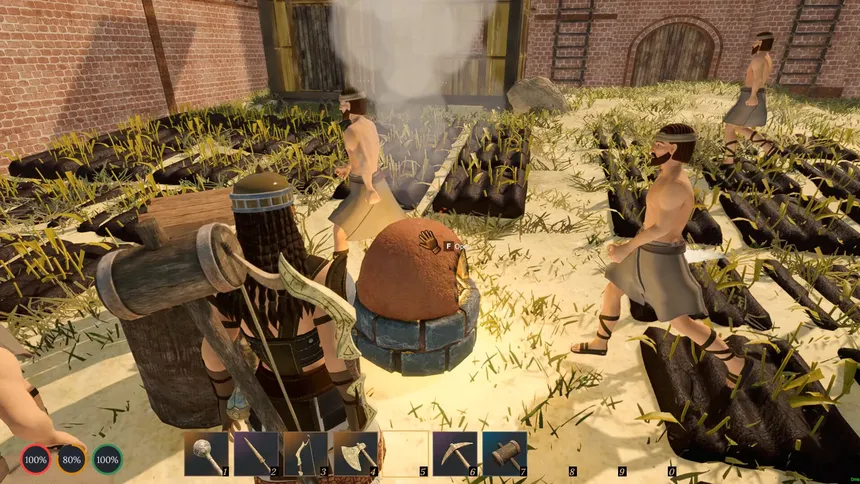 Скриншот 2 к игре Lugal: Bronze Age Survival Game