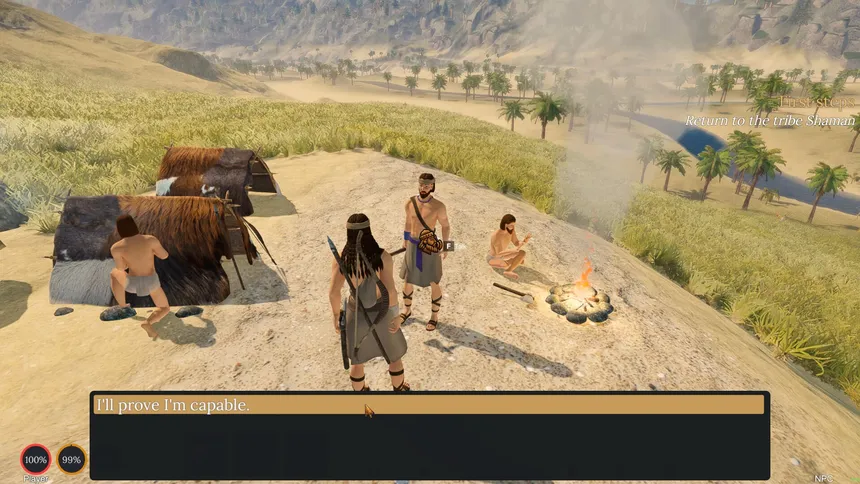 Скриншот 3 к игре Lugal: Bronze Age Survival Game
