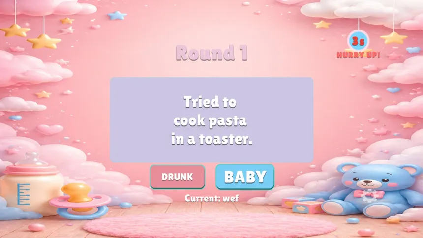 Скриншот 3 к игре Drunk or Baby