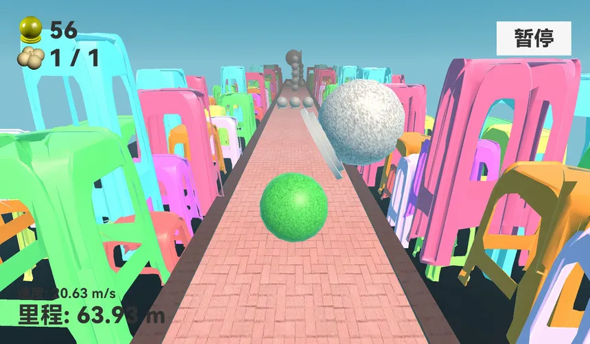 Скриншот 1 к игре 石墩子快跑