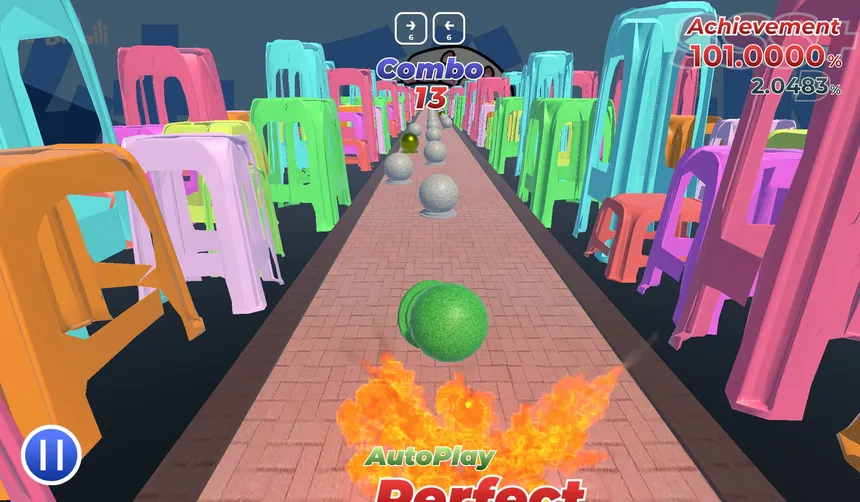 Скриншот 3 к игре 石墩子快跑