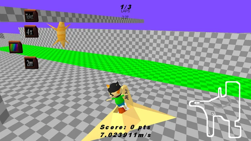 Скриншот 3 к игре Milk Racing