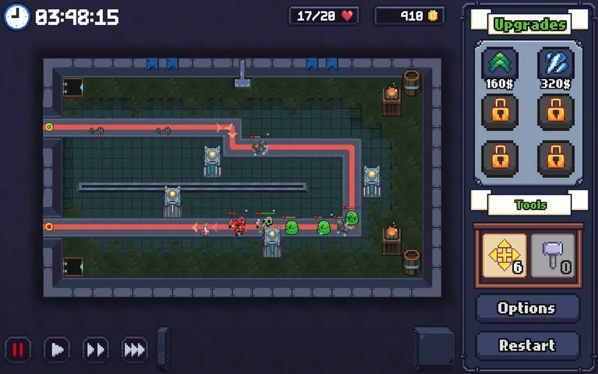 Скриншот 1 к игре Wrench Towers TD