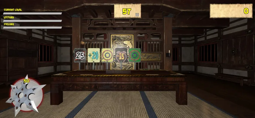Скриншот 1 к игре Shuriken Practice 3