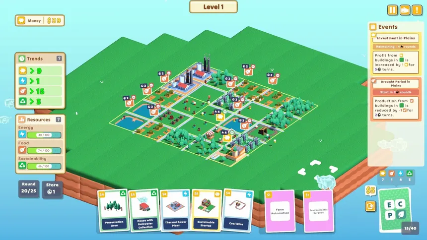 Скриншот 1 к игре Eco City Planner
