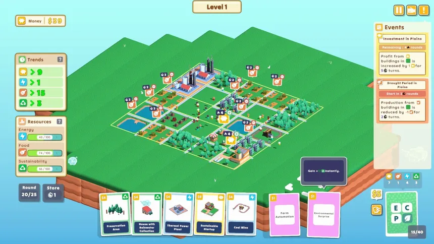 Скриншот 2 к игре Eco City Planner