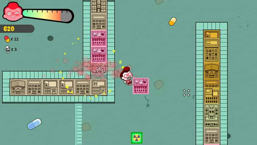 Скриншот 4 к игре SUPER HEADBLASTER