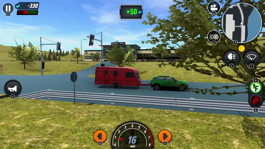 Скриншот 3 к игре Car Driving School Simulator