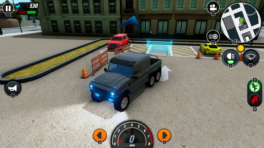 Скриншот 4 к игре Car Driving School Simulator