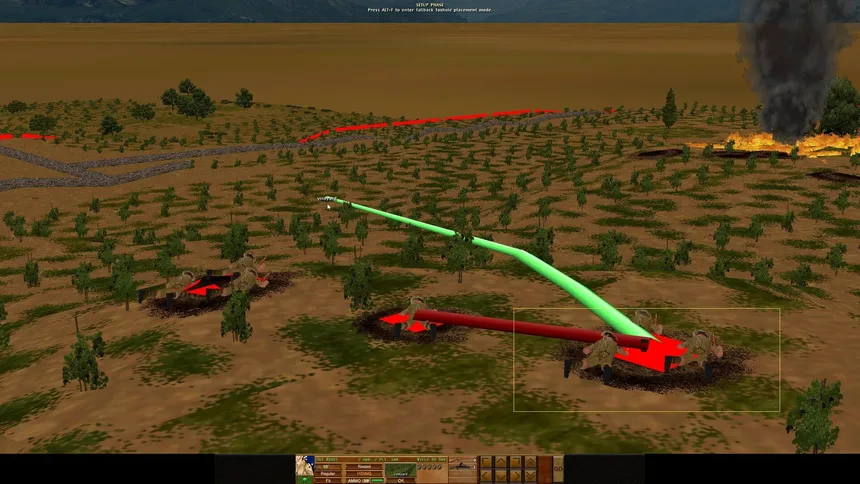 Скриншот 2 к игре Combat Mission 3: Afrika Korps