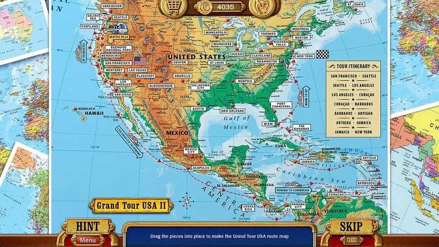 Скриншот 3 к игре Vacation Adventures: Cruise Director 9 Grand Tour USA 2 Collector's Edition