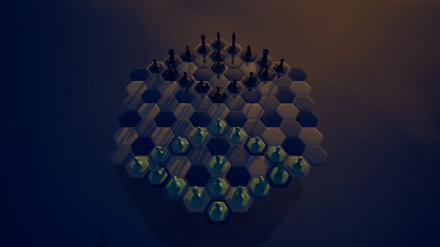 Скриншот 1 к игре Hexachess