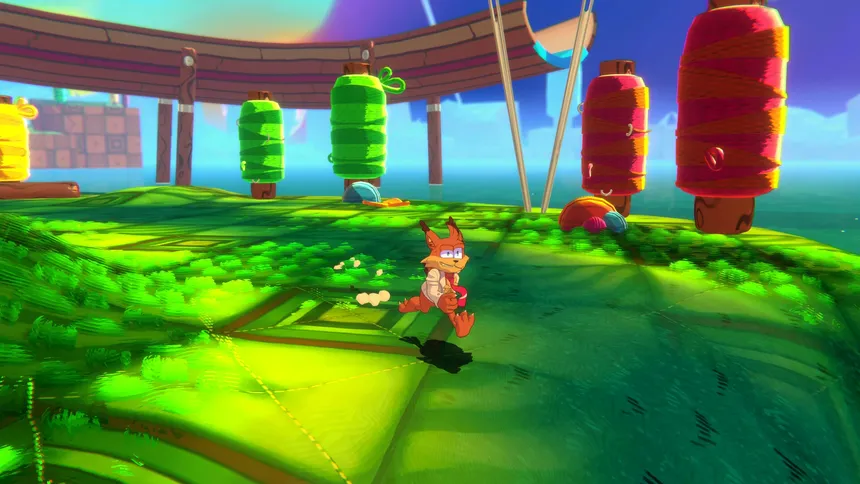 Скриншот 1 к игре Bubsy 4D
