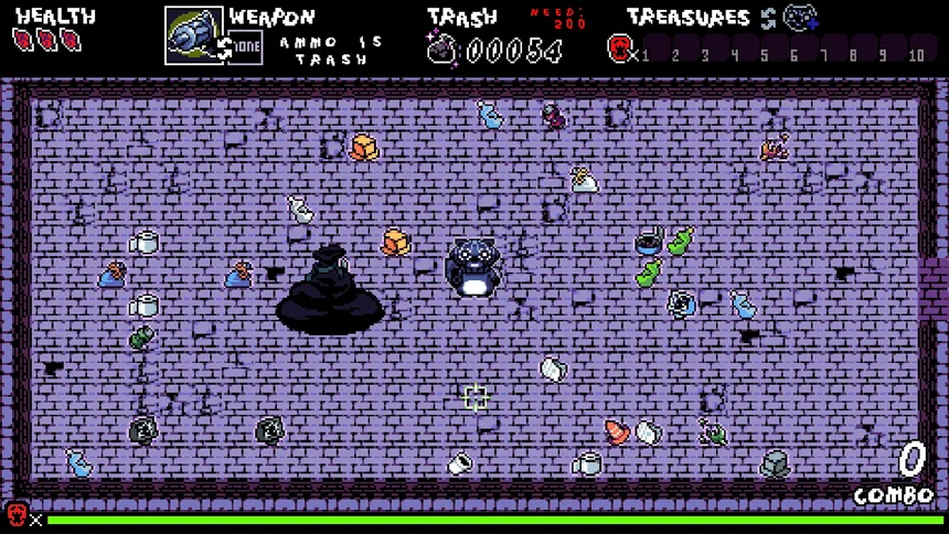 Скриншот 1 к игре Trash Dungeon
