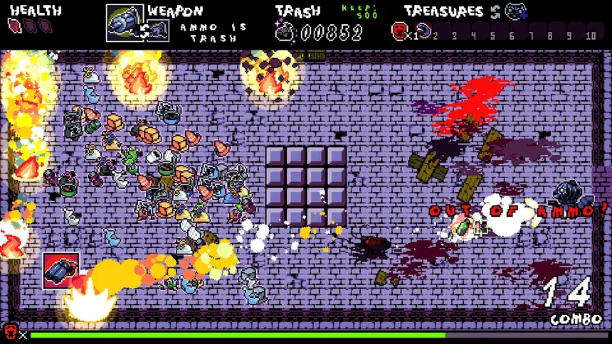 Скриншот 4 к игре Trash Dungeon