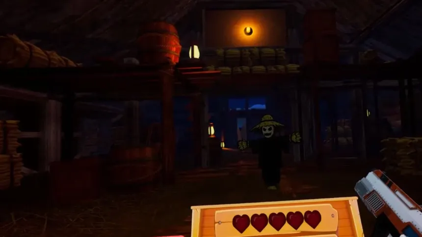 Скриншот 1 к игре ScareCrow Hunting VR