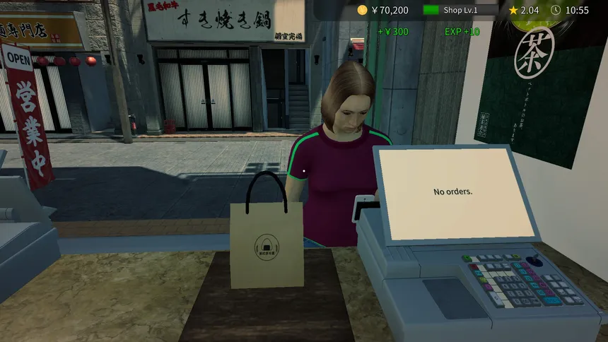 Скриншот 3 к игре Onigiri Shop Simulator