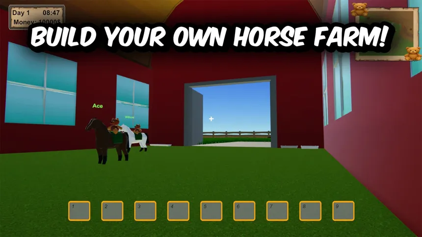 Скриншот 1 к игре Teddy Horses