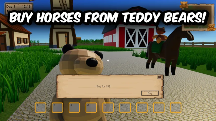 Скриншот 3 к игре Teddy Horses