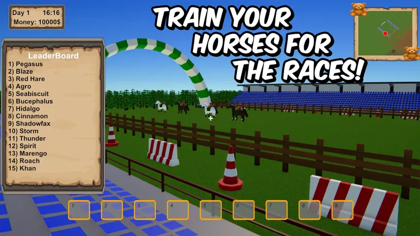 Скриншот 4 к игре Teddy Horses