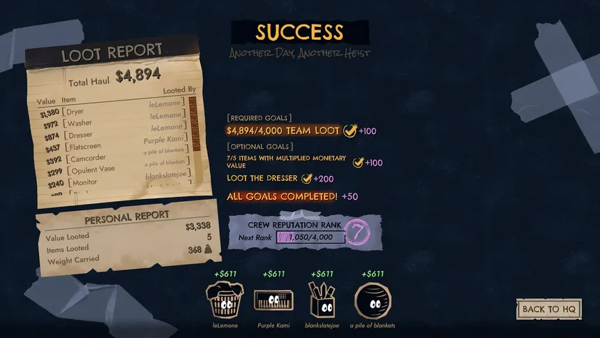Скриншот 5 к игре Burgle Supply Company