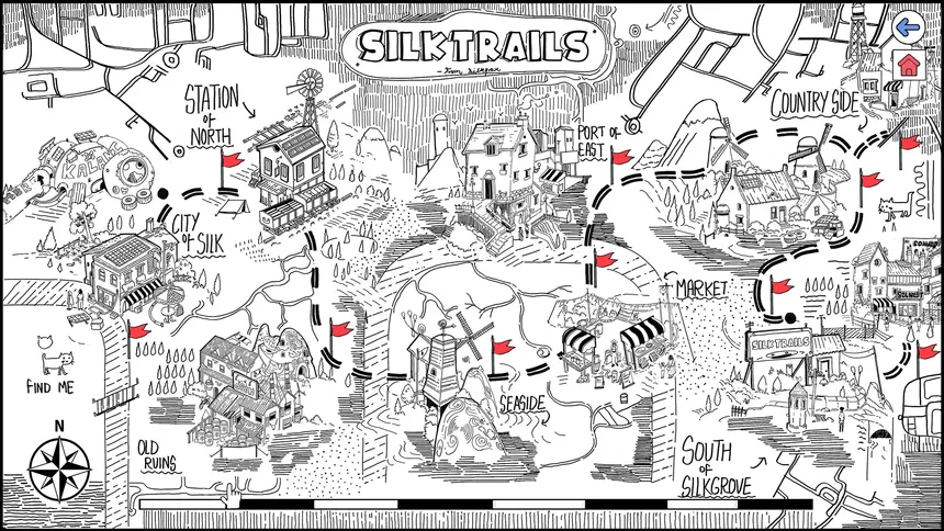 Скриншот 7 к игре Silktrails 2: Cats in the grove