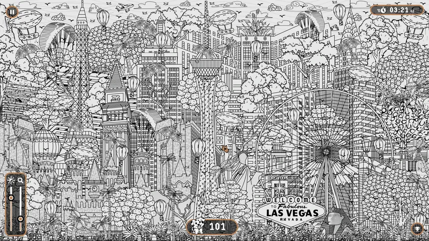 Скриншот 1 к игре 101 Dogs Hidden in Las Vegas