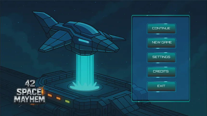 Скриншот 1 к игре 42 Space Mayhem