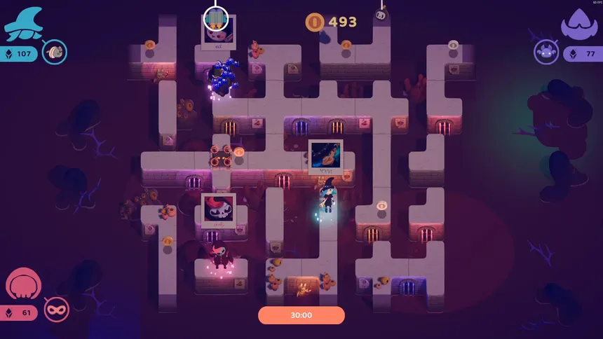 Скриншот 1 к игре Friendship Dungeon: Party Puzzler