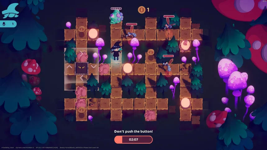 Скриншот 3 к игре Friendship Dungeon: Party Puzzler