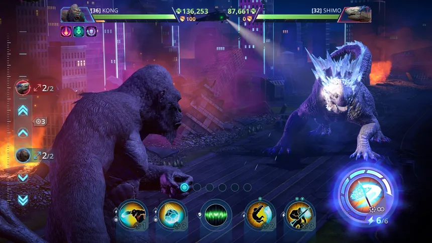 Скриншот 1 к игре Godzilla x Kong: Titan Chasers