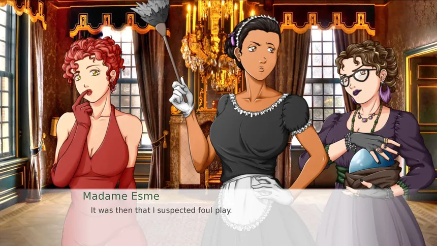 Скриншот 5 к игре Murder at Chateau de Rouge