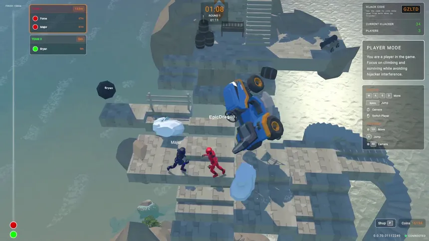 Скриншот 1 к игре Hijack Jump