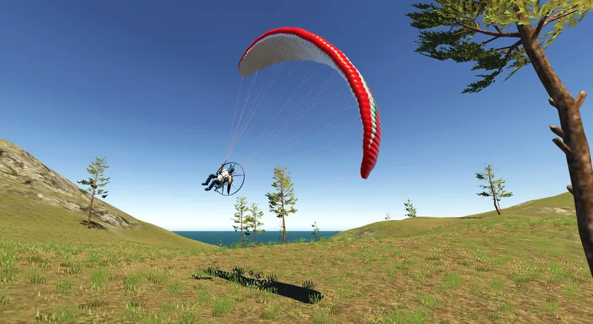 Скриншот 1 к игре Paragliding Simulator