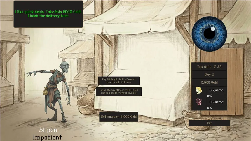 Скриншот 3 к игре The Fruit Merchant's Diary