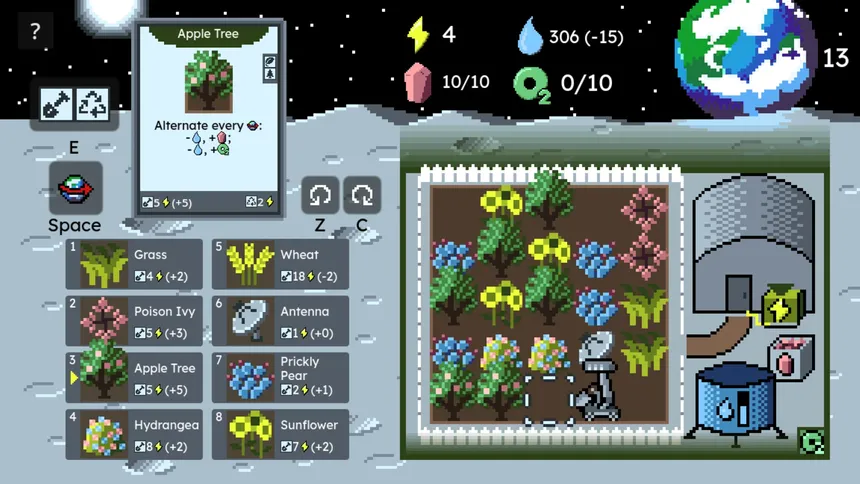 Скриншот 1 к игре Moon Garden Optimizer