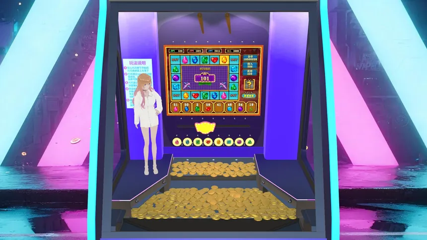 Скриншот 3 к игре Симулятор монетного толкателя
