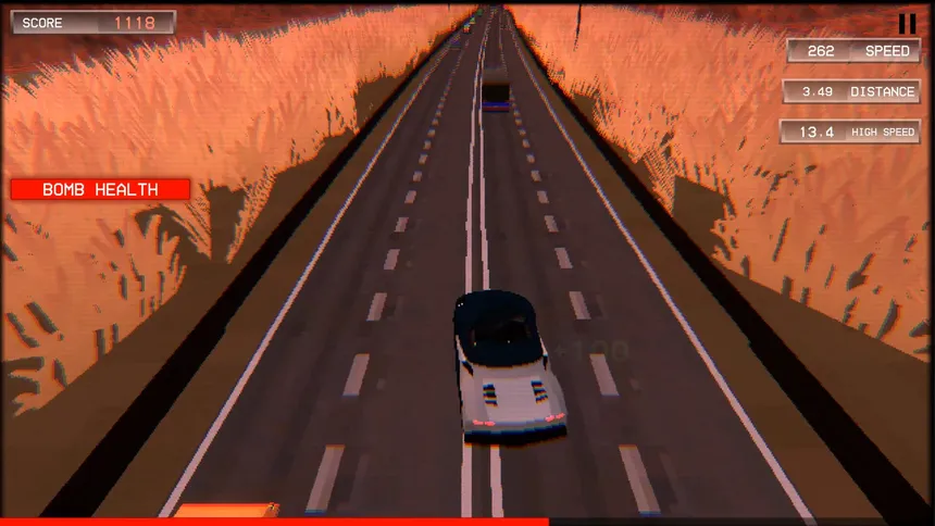 Скриншот 4 к игре Drift Highway: Retro Console Edition