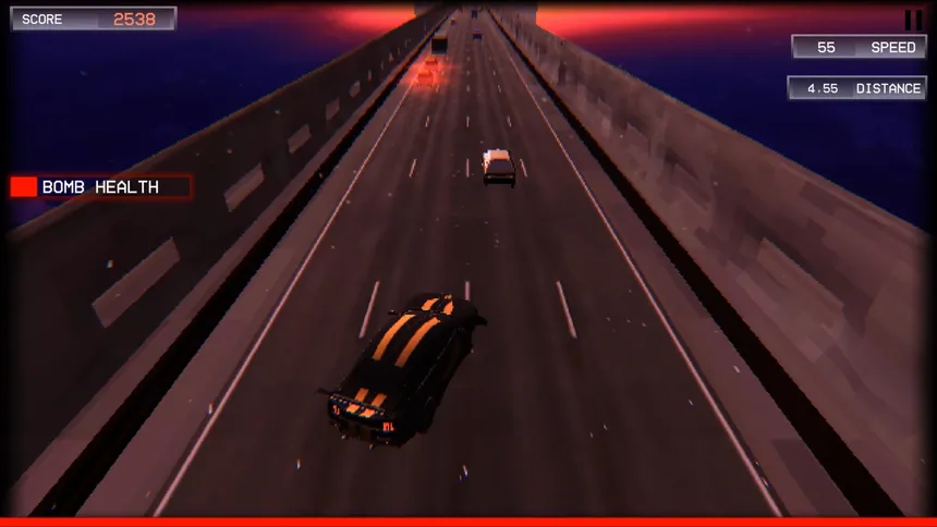 Скриншот 6 к игре Drift Highway: Retro Console Edition
