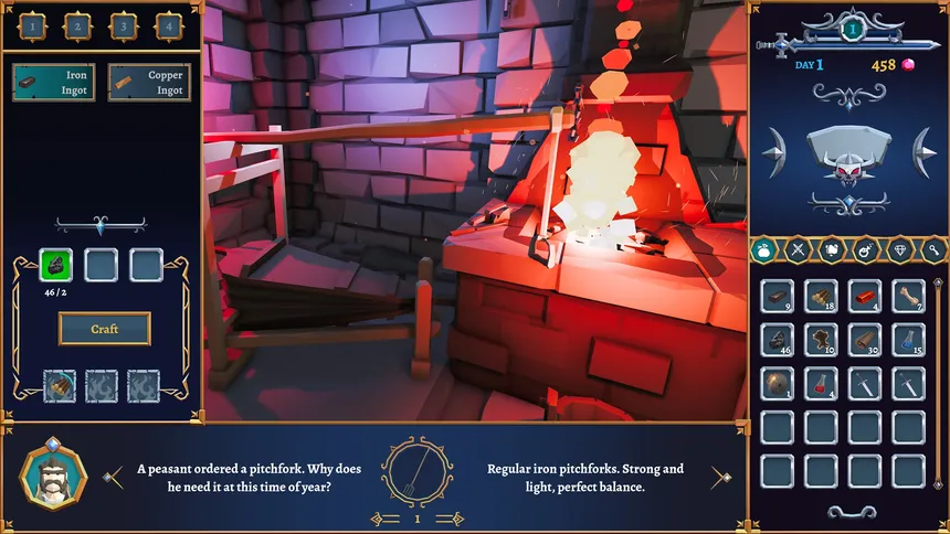 Скриншот 4 к игре Dungeon Forge