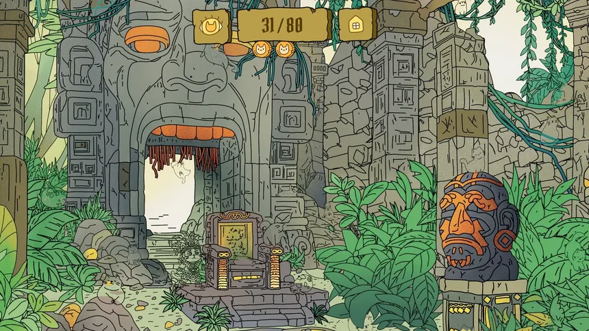 Скриншот 1 к игре Cats Visiting El Dorado