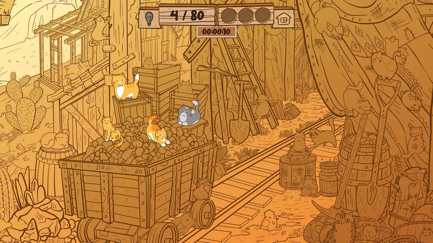 Скриншот 5 к игре Cats Visiting Wild West