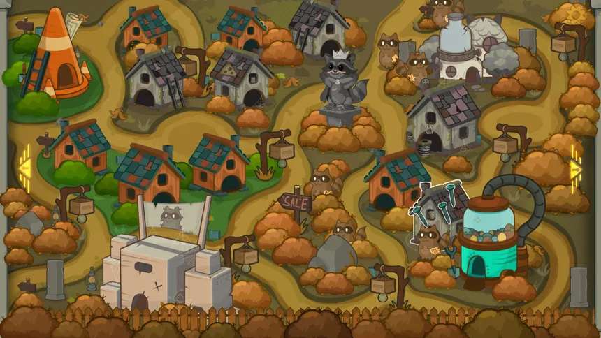 Скриншот 1 к игре Raccoon Valley Tycoon