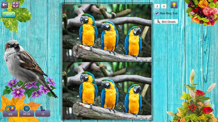 Скриншот 4 к игре Hidden Pairs 3: Lovely Birds - Hidden Objects