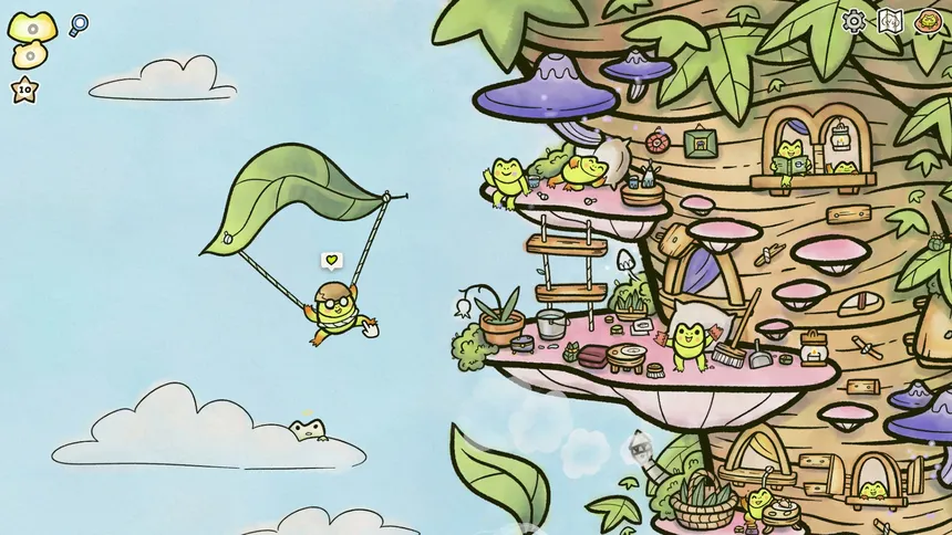 Скриншот 3 к игре Find My Frogs: Branches