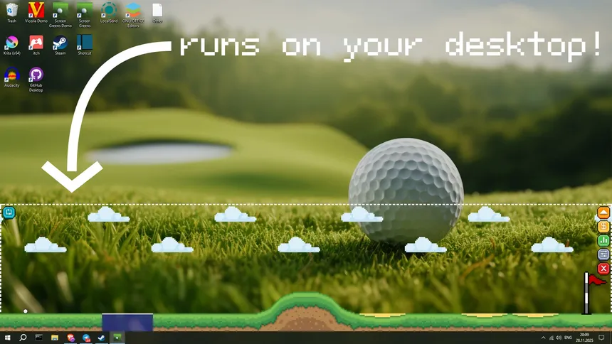 Скриншот 1 к игре Screen Greens