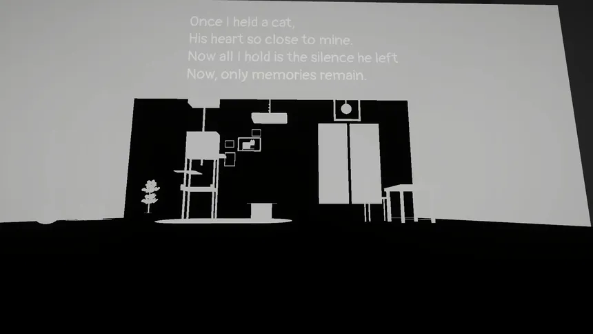 Скриншот 1 к игре Somewhere, A Cat Sleeps