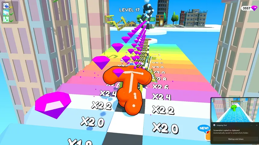 Скриншот 1 к игре Tall Man Run